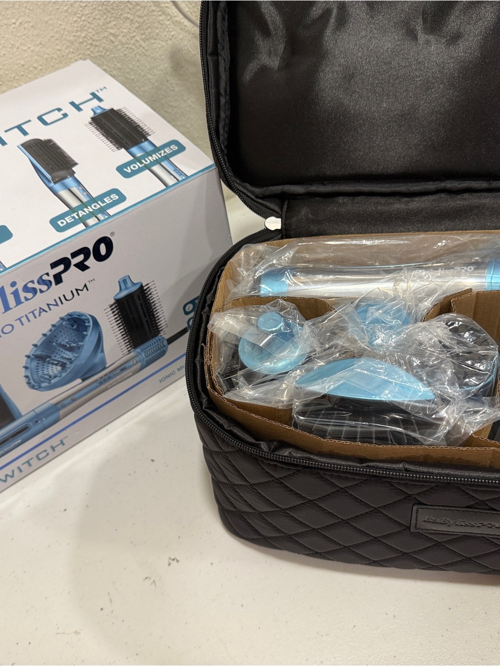 BaBylissPRO Style/Switch Air Styling & Drying System + Diffuser & Case